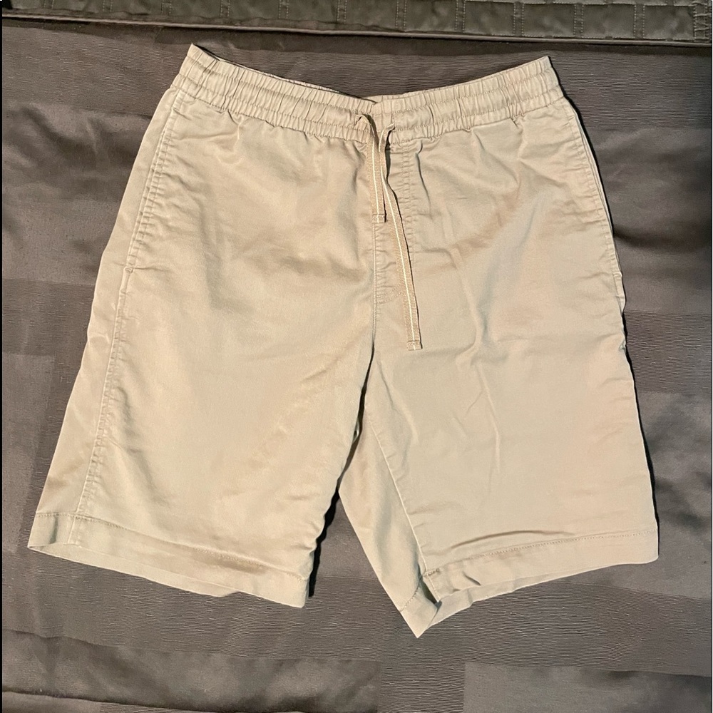 Uniqlo Men's Drawstring Kahki Shorts | Size S